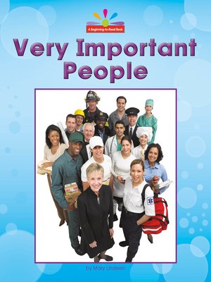 cover image of Very Important People